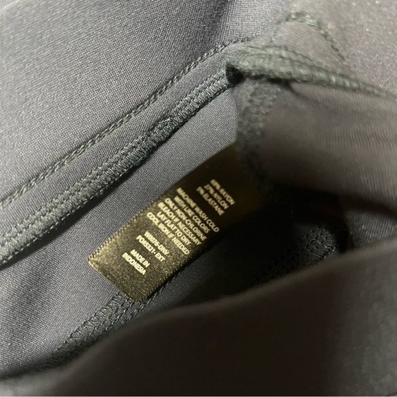 Betabrand Pants Womens MP Straight Leg Classic Dress Navy Blue Stretch Career - Picture 2 of 5